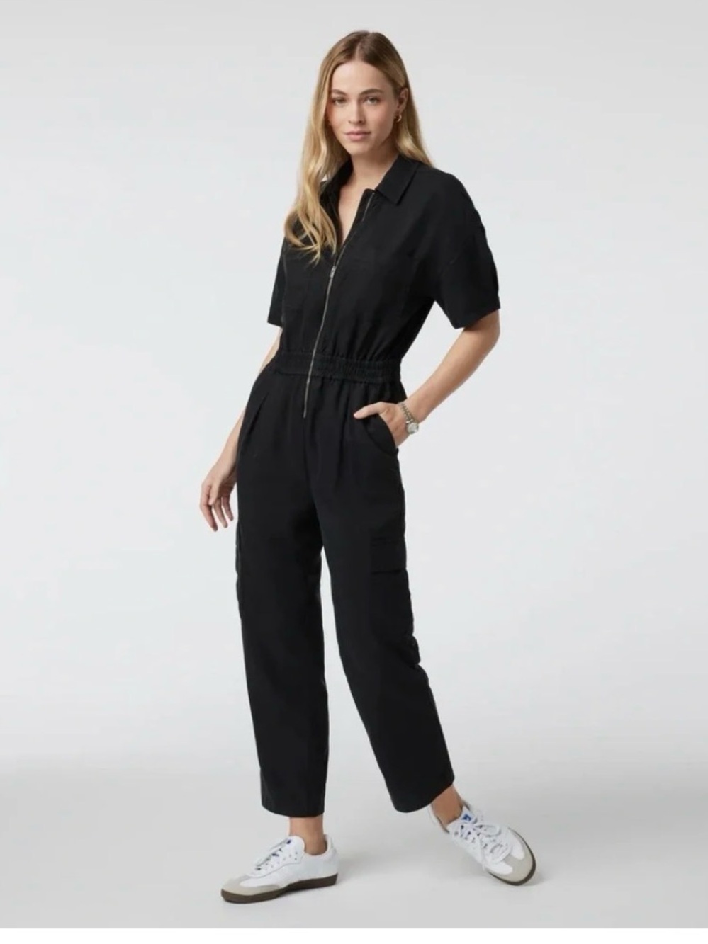 Vuori Short Sleeve Coastline Jumpsuit